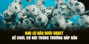 Bao Lô Đầu Đuôi 8KBET Dễ Chơi, Cơ Hội Trúng Thưởng Hấp Dẫn