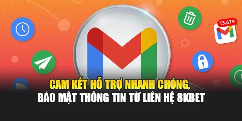 Cam kết hỗ trợ nhanh chóng, bảo mật thông tin từ liên hệ 8KBET
