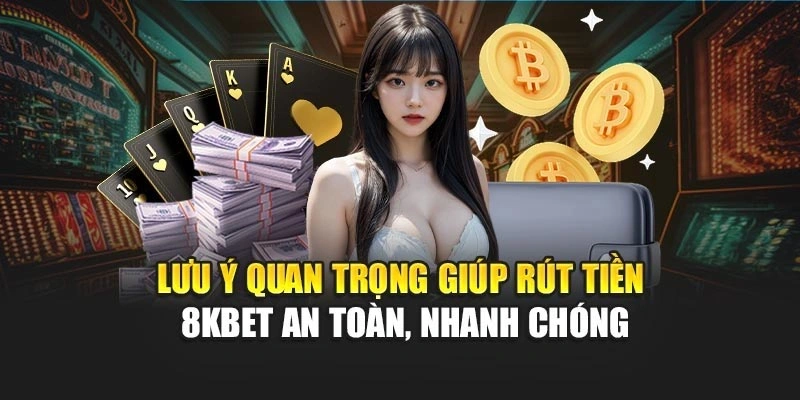 Lưu ý quan trọng giúp rút tiền 8KBET an toàn, nhanh chóng